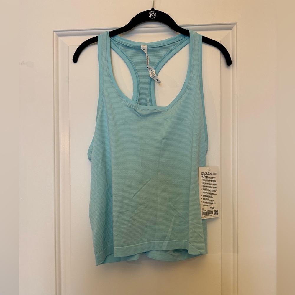 NWT Lululemon Swiftly Tech RB Tank 2.0 *Race Length in Iceburg
